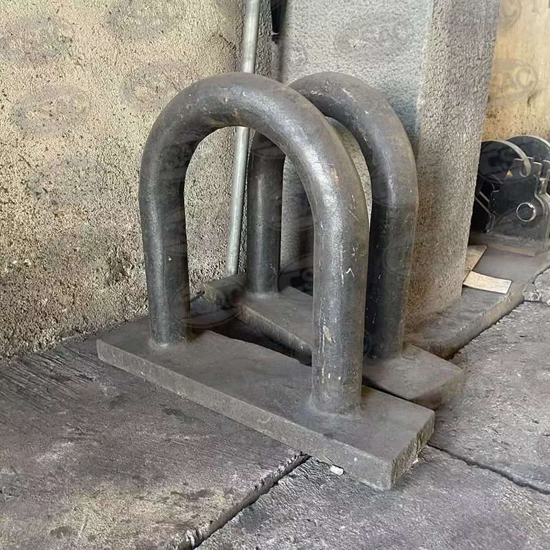 Anneau à œil de casier à chaîne, type A